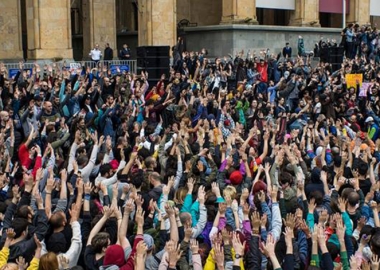 აქცია და კონტრაქცია 50 ფოტოში: გიორგი მაჭავარიანი