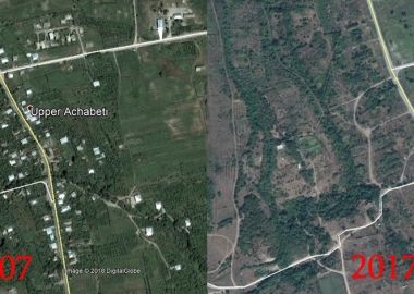 სატელიტით დანახული გამქრალი ქართული სოფლები