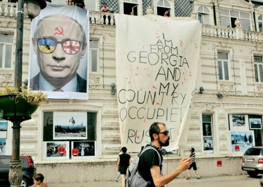 გიგა მაქარაშვილის პროტესტი ოკუპანტს - მსვლელობა თბილისიდან ენგურის ხიდამდე ფეხით
