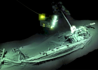 შავ ზღვაში აღმოაჩინეს მსოფლიოში უძველესი ხელუხლებელი ჩაძირული გემი