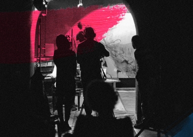 „სინესთეზია“ - პერფორმანსი რუსთაველის თეატრის მიწისქვეშა გვირაბში