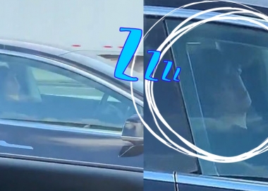 Tesla-ს მძღოლებს ტრასაზე საჭესთან ტკბილად ეძინებათ