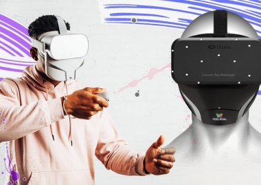 ახალი ვირტუალური რეალობის ნიღაბი, რომელშიც სუნს და შეხებას შეიგრძნობთ