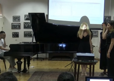 კარდიუს "ტრაქტატი" ინტერპრეტაციით "ნუ  მაბრმავებ" - თბილისის კონსერვატორია