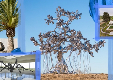 კალიფორნიული ღვინის მეურნეობა, რომელიც ამავდროულად ქანდაკებების მუზეუმიცაა