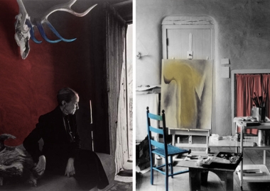 ცნობილი ხელოვანების სახელოსნოები - მირო, ო'კიფი, მაგრიტი და სხვანი