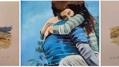 გალაკტიონის ლექსები ქართველი მხატვრების ნამუშევრებთან ერთად