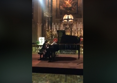 ვენის ტაძარში გია ყანჩელის ხსოვნისადმი მიძღვნილი საშობაო კონცერტი გაიმართა