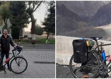 ბრიტანელმა მოგზაურმა მოპარულის ნაცვლად ახალი ველოსიპედი და სხვა საჩუქრები მიიღო