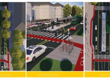 როგორ მოეწყობა ჭავჭავაძის გამზირის სატრანსპორტო ნაწილი - პირველი რენდერები გამოქვეყნდა