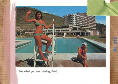 ღია ბარათები და მათზე დატანილი უცნაური წარწერები 1960-70-იანი წლებიდან