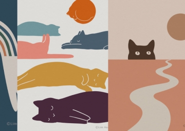 23  ილუსტრაცია ხელოვნებისა და კატების მოყვარულთათვის