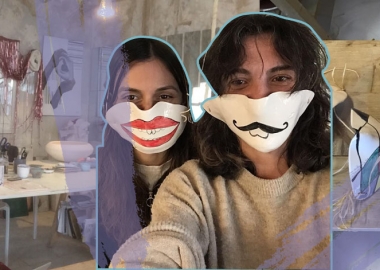 თვითნასწავლმა კერამიკოსმა თაკო ნოდიამ ორიგინალური კერამიკული პირბადეები შექმნა