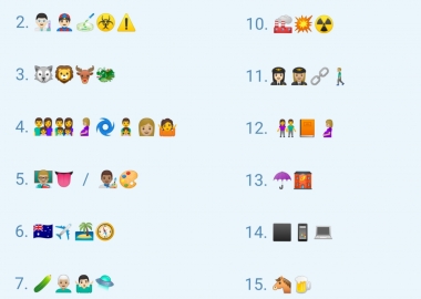 ემოჯების თამაში - გამოიცანით სერიალები ემოჯების მიხედვით