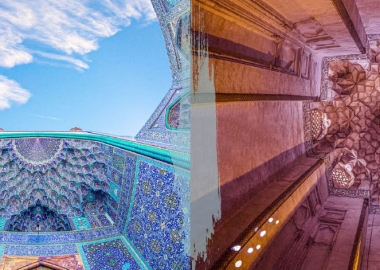 ირანის ისტორიული  მეჩეთების თვალისმომჭრელი ინტერიერი - ფატიმე ჰოსეინი