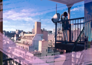 ანიმესა და ფოტორეალიზმის ერთობა კოუკი იკეგამის ნოსტალგიურ ფოტოსერიაში