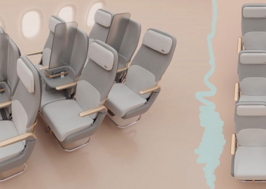 კიდევ ერთი შესაძლო სიახლე თვითმფრინავების სალონებში - Factorydesign დისტანცირების ახალ ვარიანტებს გვთავაზობს