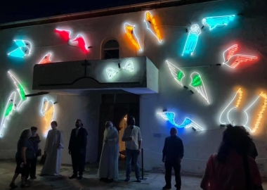 „მშვიდობის კათედრალში“ მხატვრული ინსტალაციის პრეზენტაცია გაიმართა