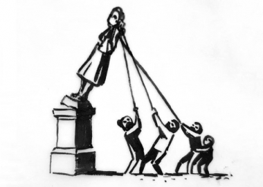 Banksy-მ ბრისტოლში მონობის მემორიალისთვის ორიგინალური იდეა წარადგინა