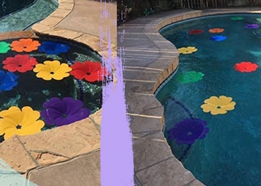 მოტივტივე ყვავილები, რომლებიც მზის ენერგიით თქვენს აუზს გაათბობენ