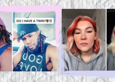 TikTok-ის ახალ "ჩელენჯში" ადამიანები თავიანთ ორეულებს პოულობენ