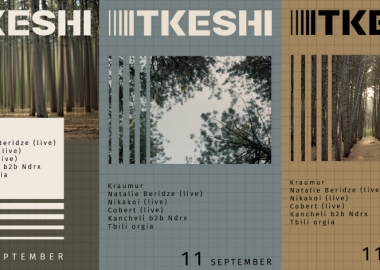 წვეულება TKESHI – კოჯრის ფიჭვნარში 11 სექტემბერს