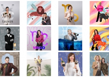 Moet Chandon-ის და At.ge-ს ფოტოპროექტი ასტროლოგიაზე