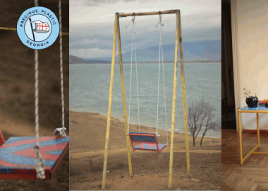 "ძვირფასი პლასტმასა", ანუ გადამუშავებული პლასტმასისგან შექმნილი ავეჯი