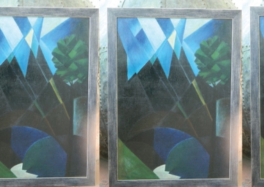 ბენო გორდეზიანის "ცხრაწყარო" - კუბისტური შედევრი ონის მხარეთმცოდნეობის მუზეუმიდან