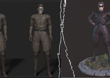 გიორგი (Game3b0y) მიქიაშვილის გრაფიკული და 3D ნამუშევრები