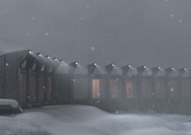 The Bridge Project - ირაკლი შევჩენკოს არქიტექტურა მყინვარწვერის ძირში