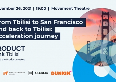 საქართველოს ბანკის მხარდაჭერით Product Tank Tbilisi გაიმართება