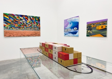 ყვითელი ყუთი/ the yellow box - ჯგუფური გამოფენა ATINATI-ს კულტურის ცენტრში