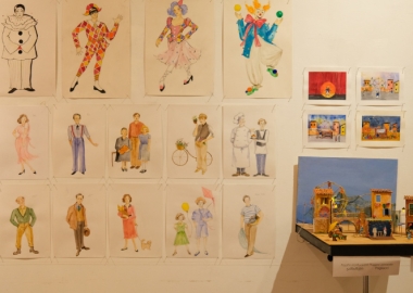 გოგი ალექსი-მესხიშვილის სკოლის მოსწავლეთა ნამუშევრები გამოფენა თბილისის ისტორიის მუზეუმში