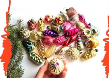 ვინტაჟური საახალწლო სათამაშოები