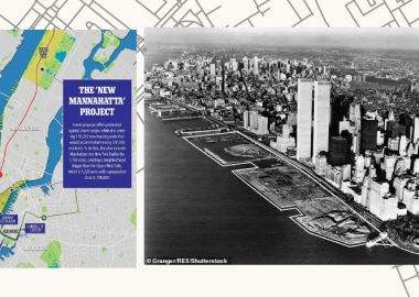 მანჰეტენის კუნძულის გაფართოების პროექტი