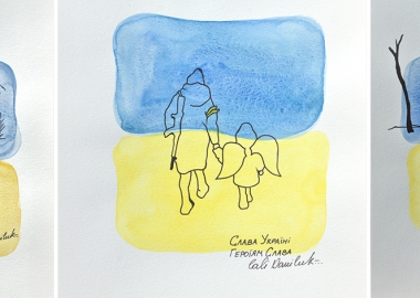 Lali Daniluk-ის ილუსტრაციები უკრაინისთვის