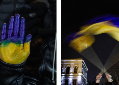 ფოტოები აქციიდან: გიორგი ნაკაშიძე