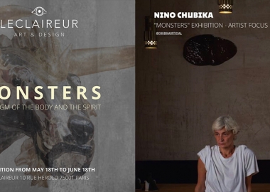 ჩუბიკას ნამუშევრები პარიზში გამართულ გამოფენაზე წარმოადგინეს