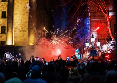 8 მარტის საპროტესტო აქცია - ხატია ფსუტურის ფოტოები
