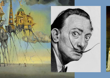 ფუნჯი, ულვაში და რელიგიური ინტერპრეტაციები - სალვადორ დალი