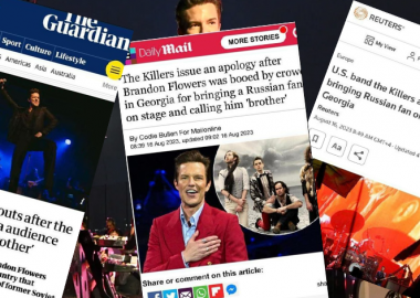 The Killers-ის სკანდალური კონცერტი საქართველოში საერთაშორისო მედიის ყურადღების ცენტრში მოექცა