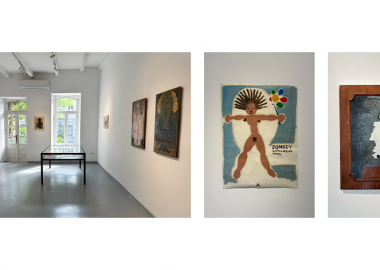 ემა ზარაფიშვილი ხუციშვილის და გიორგი კონტრიძის დუო გამოფენა „დილის მთვარეული“ გალერეა 4710-ში