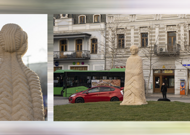 ზაარბრიუკენის მოედანზე გიორგი ხანიაშვილის ქანდაკება - "დროის ნაწნავები" განთავსდა