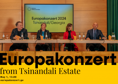 ბერლინის ფილარმონიული ორკესტრის ევროპაკონცერტი წინანდალში