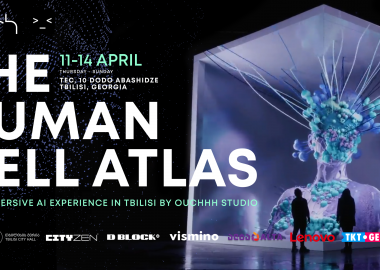 “THE HUMAN CELL ATLAS” - OUCHHH სტუდიის მსოფლიოში ცნობილი იმერსიული ინსტალაცია თბილისში ჩამოდის