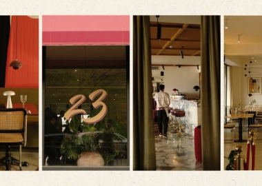 ”23” – Objects-ის დიზაინით შექმნილი თანამედროვე კონცეფციის რესტორანი უნიკალური ხედით, ინტერიერის დიზაინითა და ცნობილი შეფმზარეულის შექმნილი მენიუთი