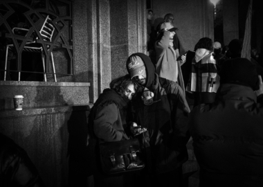 სოლიდარობის ქრონიკები - მიშა ქურდაძის ფოტოარქივი რუსთაველის აქციებიდან, 2024